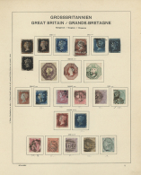 1840/1986, Used And Mint Collection In Two Schaubek Albums, As Always Slightly Varied But Overall Attractive... - Other & Unclassified