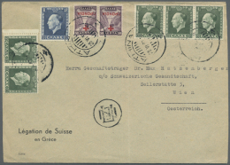 1880/1960 Mehr Als 250 Belege, Darunter Viele Bedarfsbriefe, Einige Paketkarten, Telegramme, Einschreiben,... - Andere & Zonder Classificatie