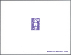 1967/1991, Meist 80er Jahre, Umfangreicher Sammlungsbestand Von Epreuve De Luxe Mit Sondermarken Und Dauerserien,... - Autres & Non Classés