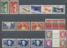 1929/1954, Zusammenstellung Mit U. A. 359/60 **, 353/56 *, 997/90 * Und Einem Markenheftchen (20x MiNr 523 ** Mit... - Autres & Non Classés