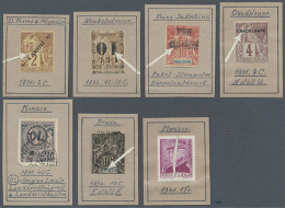 1870/1940 (ca.), France/colonies/area, Specialised Assortment Of 47 Stamps Showing... - Autres & Non Classés