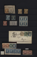 1852/1871, Specialised Assortment Of Napoleon And Ceres Issues With Many Better Items, PRESIDENCE Showing 10c.... - Other & Unclassified