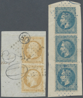 1852/1880 (ca.), Comprehensive Accumulation Of Several Hundred Stamps Of The Napoleon And Ceres Issues, Showing A... - Autres & Non Classés