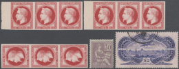 1849/1936, Used And Mint Assortment On Presentation Cards, Varied Condition, Incl. Better Pieces Like 1867 30c.... - Autres & Non Classés