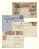 1833/1980 (ca.), Collection Of Apprx. 190 Covers/cards From Some Pre-philately/stampless Covers, With Many... - Autres & Non Classés