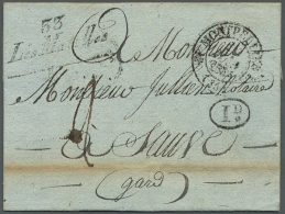 1815/1848: 30 Vorphilatelistische Briefe Aus Der Zeit Nach Napoleon. Stempel Meist Gut Lesbar, Auch Mit Taxen. (D) - Vide