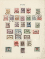 1918/1923, Used And Unused Collection On Album Pages, Showing Especially A Nice Section 1918 Overprints. (D) - Fiume