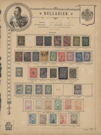 1879/1890 (ca.), Mainly Used Collection On Album Pages, Varied Condition, Showing Some Better Early Items,... - Autres & Non Classés