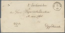 1860/1981, Deutschland/Europa, Sammlung Von 60 Nur Versch. Belegen Mit Briefen, Ansichtskarten Und Ganzsachen,... - Zonder Classificatie