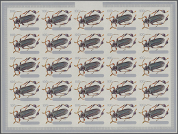 1970, Burundi. Progressive Proofs Set Of Sheets For The INSECTS Issue (stamp Sizes 52x36mm). The Issue Consists Of... - Autres & Non Classés