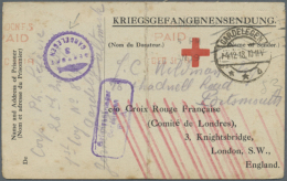 1910/1989, Europa/Übersee, Sammlung Von 74 Nur Versch. Belegen Mit Briefen Und Ganzsachen, Dabei Interessante... - Other & Unclassified