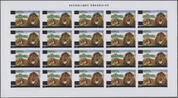 1972, Rwanda. Progressive Proofs Set Of Sheets For The Complete Issue AKAGERA NATIONAL PARK. The Issue Consists Of... - Andere & Zonder Classificatie