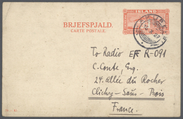 1923/1961, Accumulation Of Apprx. 490 QSL Cards, Deriving From A Correspondence To Clichy-sur-Bois/France And... - Zonder Classificatie