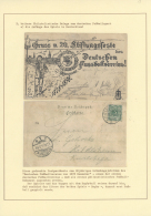 1898/1942, Dt. Reich. Sammlung "Philatelie Des Deutschen Fußballsports" Mit 30 Belegen Auf Insges. 15... - Other & Unclassified