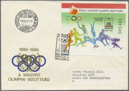 1952/2010 (ca.), Geschätzt über 1000 Belege "Olympiade Und Sport". Neben Zahlreichen FDC, Auch Exotischer... - Autres & Non Classés