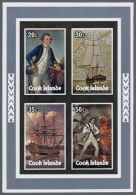 1979, Cook Islands. Progressive Proofs For The Souvenir Sheet Of The Issue BICENTENARY OF THE DEATH OF CAPTAIN... - Maritiem