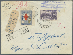 1900/1980 (ca.), Umfangreicher Sammlungsbestand Mit Einigen Hundert Briefen, Karten Und Ganzsachen Sowie Einigen... - Croix-Rouge