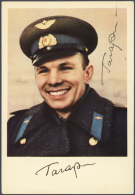 1950s/1960s, USSR. Lot Of 29 Items Bearing Autographs Of Various Russian COSMONAUTS Included JURI GAGARIN. (R) - Other & Unclassified