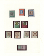 1949/2000 (ca.), STAMPS ON STAMPS, Predominantly U/m Collection With Stamps And Souvenir Sheets, Neatly Arranged In... - Andere & Zonder Classificatie