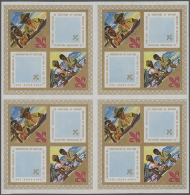 1968, Burundi. Progressive Proofs Set Of Sheets For The Souvenir Sheet Issue "60th ANNIVERSARY Of The BOY SCOUTS... - Other & Unclassified