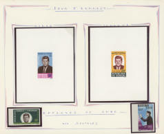 1963/67 (ca.), Interessante Und Umfangreiche Sammlung Von Kennedy-Briefmarken Aus Aller Welt, Dabei Viele... - Autres & Non Classés