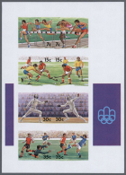 1976, Cook Islands. Progressive Proofs For The Souvenir Sheet Of The Issue 21st OLYMPIC GAMES, MONTREAL 1976. The... - Autres & Non Classés