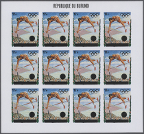 1972, Burundi. Progressive Proofs Set Of Sheets For The Issue 20th OLYMPIC GAMES, MUNICH 1972. The Issue Consists... - Andere & Zonder Classificatie