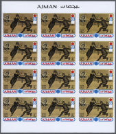 1971, Ajman. Progressive Proofs Set Of Sheets For The Issue OLYMPIC WINTER GAMES 1972 SAPPORO. The Issue Consists... - Andere & Zonder Classificatie