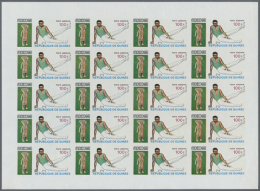 1969, Guinea. Progressive Proofs Set Of Sheets For The Complete Issue 19st OLYMPIC GAMES, MEXICO CITY 1968. The... - Other & Unclassified