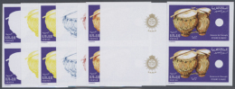 1973, Morocco. Lot Containing Progressive Proofs (8 Phases) For The Issue "Week Of The Blind" (1 Stamp) Showing... - Musique