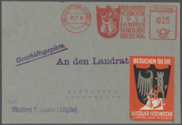 1946/55 (ca.), BRD, Sammlung Von Etwa 1150 Versch. Belegen In 3 Alben Mit Schwerpunkt Auf Sonder- Und Werbestempel... - Music