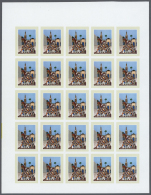1979, Morocco. Progressive Proofs Set Of Sheets For The Issue MOROCCAN PAINTING. The Issue Consists Of 2 Values And... - Autres & Non Classés