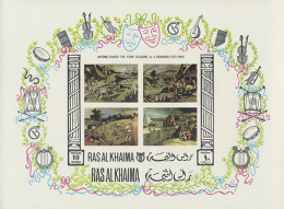 1969, Ras Al Chaima, THE FOUR SEASONS, Assortment Of 950 Large Sized DE LUXE PRESENTATION SHEETS, Sized 29,8 : 22,2... - Autres & Non Classés