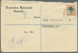 1914/1958, Post Von Deutschen Konsulaten In Südafrika, Ägypten, Italien, El Salvador, Kroatien, Serbien,... - Non Classés