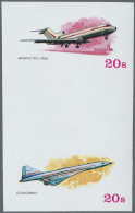 1960/1990 (ca.), Assortment Of 107 Positions Incl. Specialities On Presentation Cards. Retail Price $1793. (D) - Avions