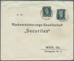 1924/1925, Lot Von 36 Firmenbriefen Mit Perfins (meist Dt.Reich Bzw. Schweiz/Ungarn), Aus Einer... - Zonder Classificatie