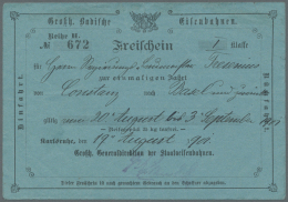 1850/1993, Europa/Übersee, Reichhaltige Sammlung Von 168 Meist Versch. Belegen Mit Briefen, Ansichtskarten Und... - Trains