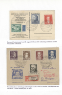 J. W. Von GOETHE: 1930/2000 (ca.), Vielseitige Sammlungspartie Von Ca. 215 Belegen Mit Entsprechenden... - Autres & Non Classés