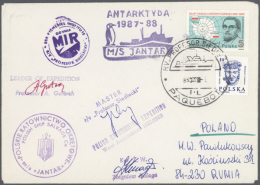 1976/1998, Polish Antarctic Research, Interesting Collection Of Apprx. 260 Covers, Showing The Polish Activities,... - Andere & Zonder Classificatie