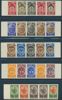 1950s/1960s (approx), Africa. Trial Color Proofs. Mainly F-VF MNH; Some With Slight Gum Toning; 70 Strips Of 5 (350... - Unclassified