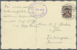 1898/1935 (ca.), Bestand Von Zehn Ansichtskarten Und Ganzsachen (Postkarten) Mit österr. Und Deutschen... - Other & Unclassified