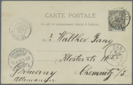 1897/1952, Lot Of Nine Better Entires (single Lots), Comprising Nossi-Be, Senegal, Tripoli, Cameroun, Wallis Et... - Collections