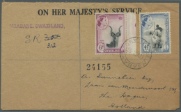 1937/1980 (ca.), Accumulation From SWAZILAND, LESOTHO And Some South African HOMELANDS With Approx. 70 Covers/FDC... - Other & Unclassified