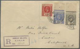 1933/1957, British Oceania, Lot Of 15 Better Covers (single Lots), Comprising Gilbert And Ellice, Cook, Nauru, New... - Other & Unclassified