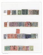 1860/2000 (ca.), Mint And Used Accumulation/collection In A Stockbook And On Stockpages/cards, Comprising E.g.... - Andere & Zonder Classificatie