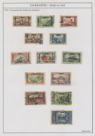 1916/1945: Small Collection Of Some Mint And Used Stamps From Hejaz, Iraq And Jordan, Well Written Up On Pages,... - Andere & Zonder Classificatie