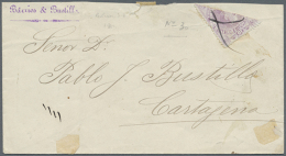 1891/1954 (ca.), Covers/few Stationeries Of Colombia (8, Inc. Bisect Of Bolivar), Venezuela (1), Paraguay (11+1... - America (Other)