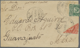 1880/1930 (ca.), Attractive Assortment Of 27 (philatelically Inspired) Bisected Stamps On Piece. (D) - Autres - Amérique