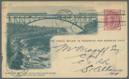 1888/1910 (ca.), Nice Lot With Over 140 Postal Stationaries (mostly) And A Few Letters, From The Estate Of A German... - Autres - Amérique