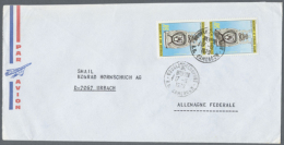 1950/2000 (ca.), Accumulation Of Apprx. 380 Covers, Mainly Commercial Mail And Good Part British And French Area,... - Africa (Other)